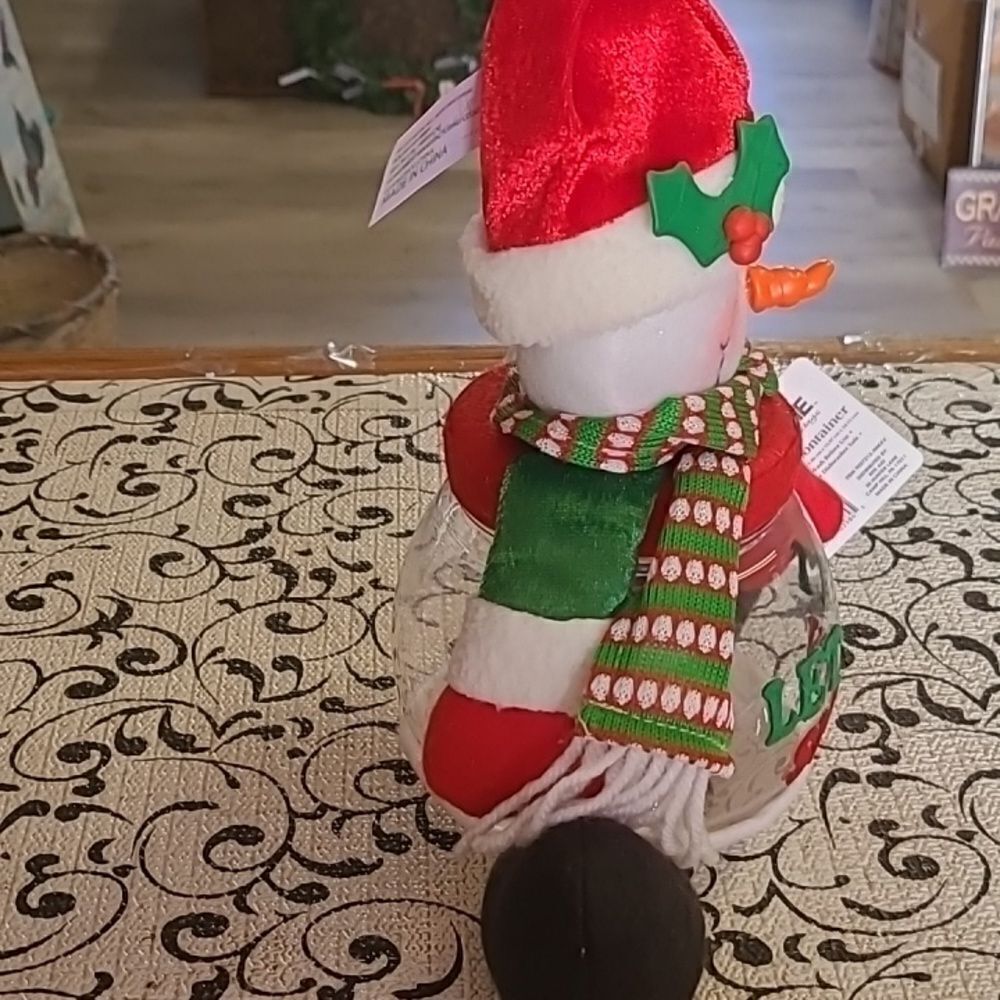 Snowman Holiday Container - Picture 4 of 6